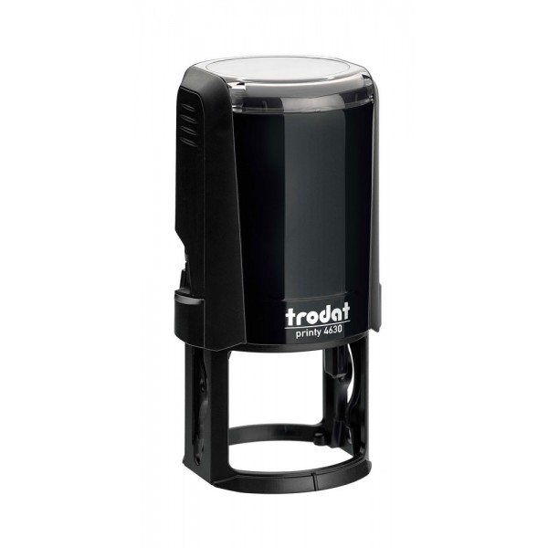 Printy 4.0 - timbro 4630 tondo colore nero colore nero