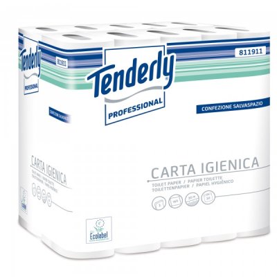 TENDERLY carta igienica Salvaspazio 20m, 160 strappi in pura cellulosa