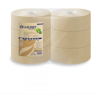 LUCART Carta igienica EcoNatural jumbo 300m
