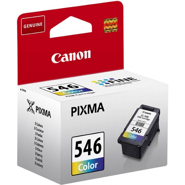 Canon Cartuccia Originale Ciano Magenta Giallo CL-546 (8289B001)