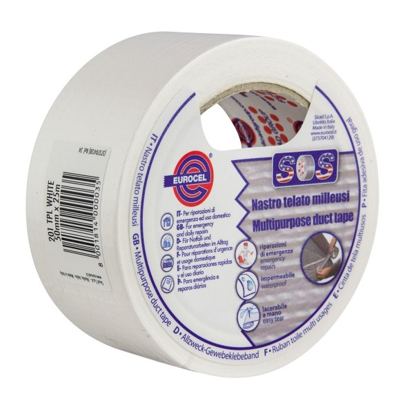 201 tpl - nastro telato colore bianco