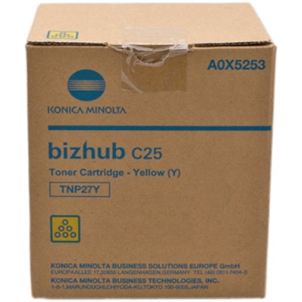 Minolta Toner Originale Giallo A0X5253 (TNP27Y)