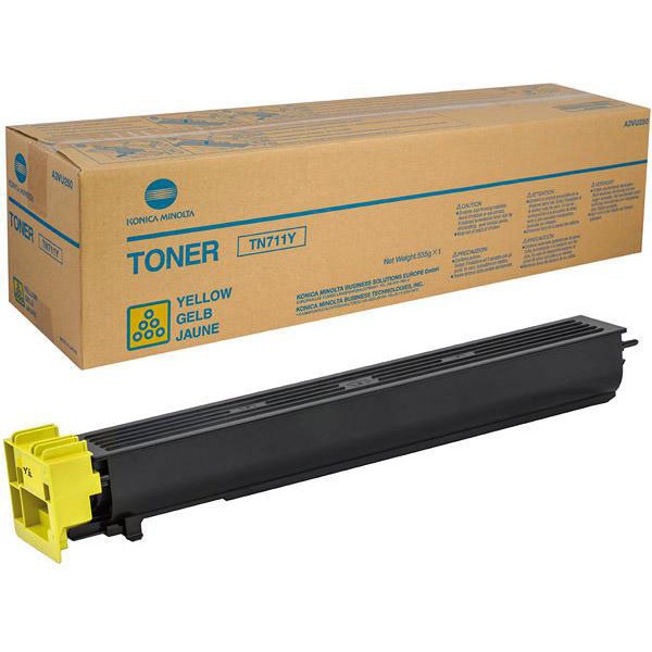 Minolta Toner originale Giallo TN711Y (A3VU250)