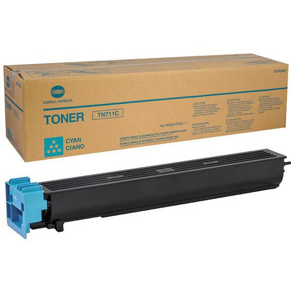 Minolta Toner Originale Ciano TN711C (A3VU450)