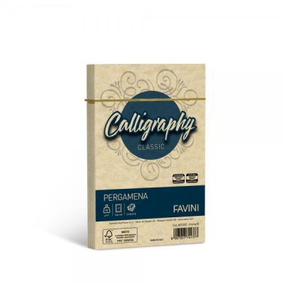 Calligraphy - buste pergamena j7 colore crema grammatura 90gr