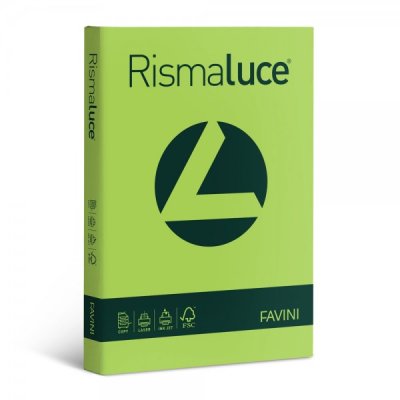 Rismaluce - carta a4 colore pistacchio grammatura 140gr