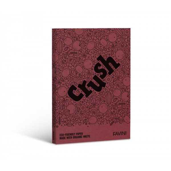 Crush - cartoncino a4 colore ciliegia grammatura 250gr