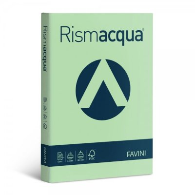 Rismacqua - carta a4 colore verde chiaro grammatura 90gr