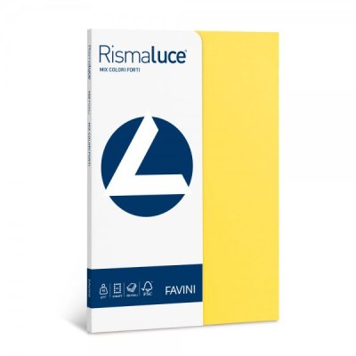 Rismaluce - carta a4 colore assortiti grammatura 90gr