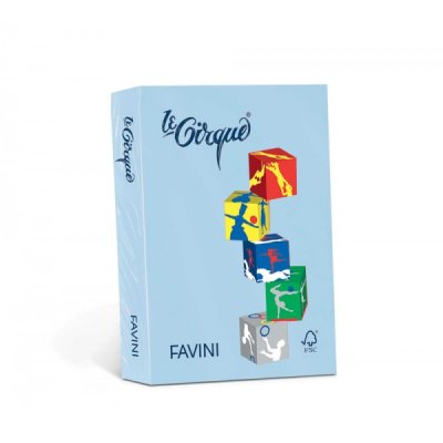 Le cirque - carta a3 colore azzurro grammatura 80gr