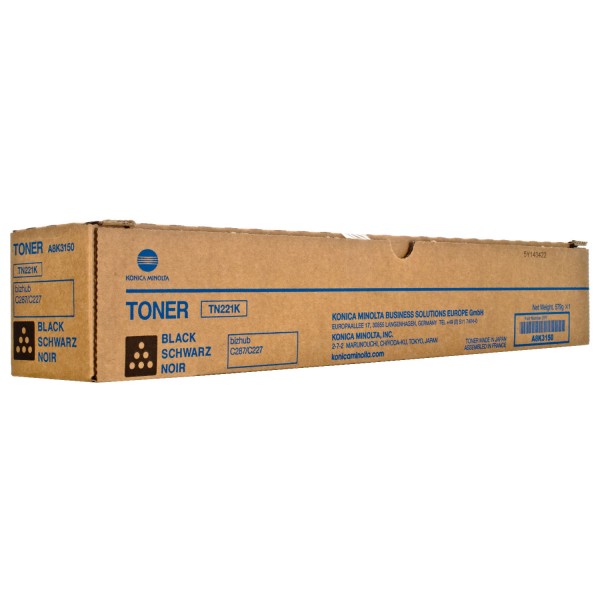 Minolta Toner originale Nero TN221BK A8K3150