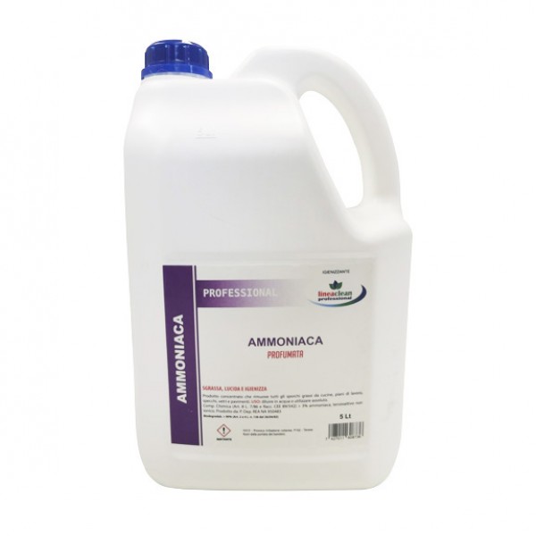 CLEAN PROFESSIONAL ammoniaca con azione battericida per la pulizia dei pavimenti