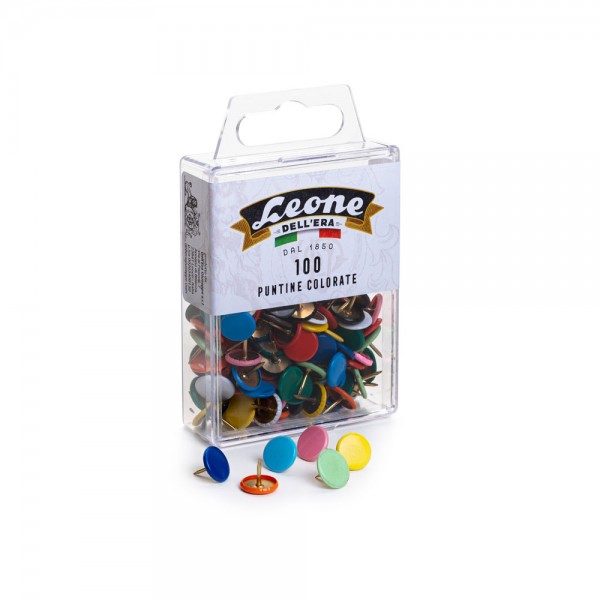Leone color - puntine da disegno colore assortiti