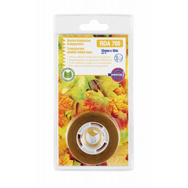700 rda - nastro biadesivo colore trasparente
