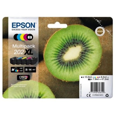 Epson cartuccia originale Multipack 202XL (C13T02G74010)