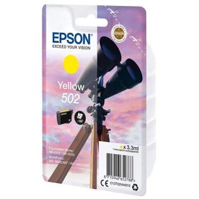 Epson cartuccia originale Giallo 502 (C13T02V44010)