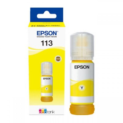 Inchiostro EcoTank Epson 113 C13T06B440 Giallo originale