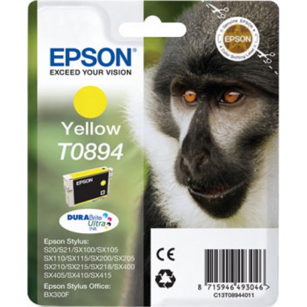 T0894 cartuccia giallo colore giallo