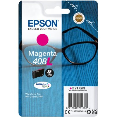 Epson Cartuccia Originale Magenta 408L C13T09K34010
