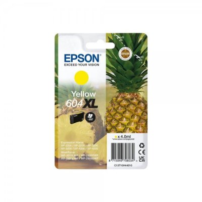 Epson Cartuccia Originale Giallo 604XL C13T10H34010