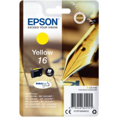 Epson Cartuccia Originale Giallo 16 C13T16244012
