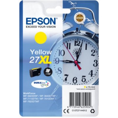 Epson cartuccia originale Giallo 27XL (C13T27144012) sveglia