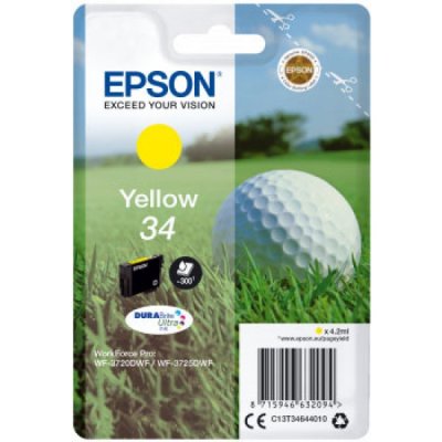 Epson Cartuccia Originale Giallo 34 (C13T34644010)