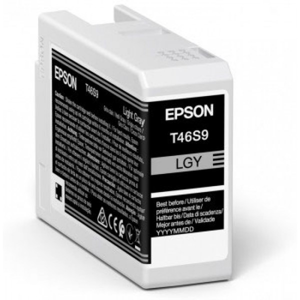 Epson Cartuccia Originale Grigio Chiaro T46S9 C13T46S900 Light Gray