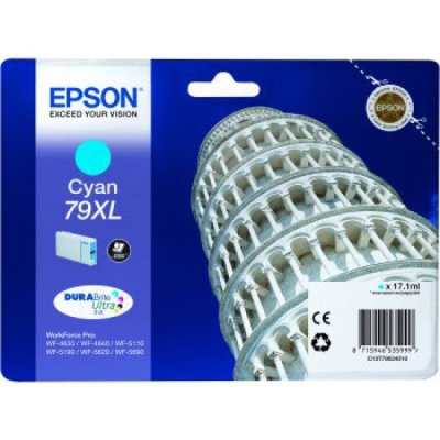 Epson Cartuccia Originale Ciano 79XL C13T79024010