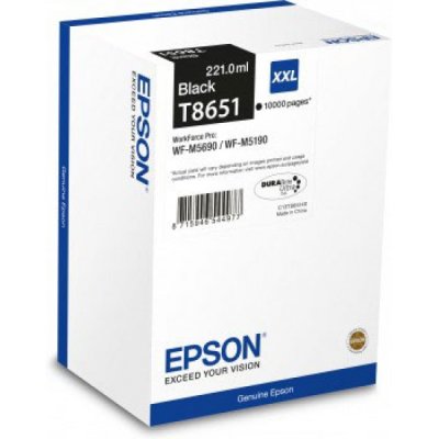 Epson Cartuccia Originale Nero T8651 (C13T865140)