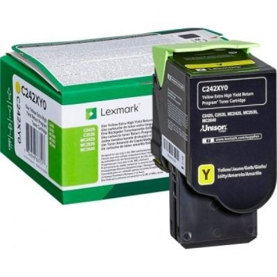 Lexmark Toner Originale Giallo C242XY0