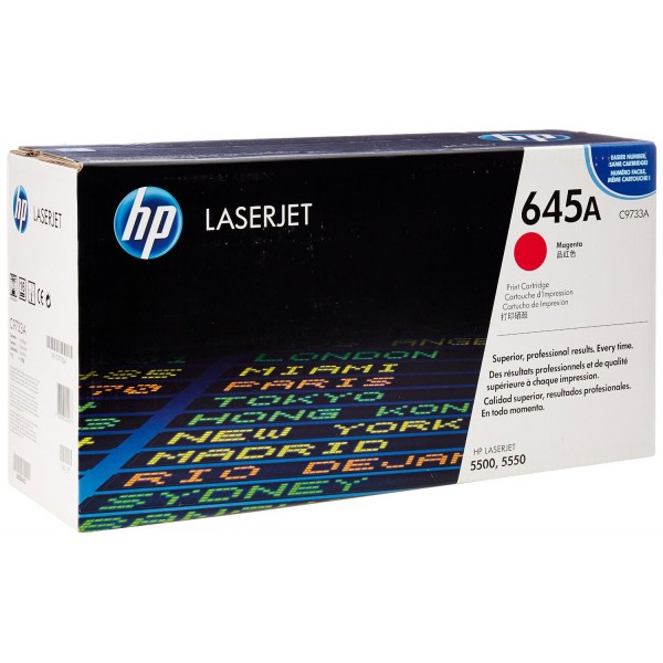 Toner originale HP 645A (C9733A) Magenta