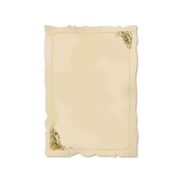 Carta pergamena a4 colore sabbia grammatura 230gr