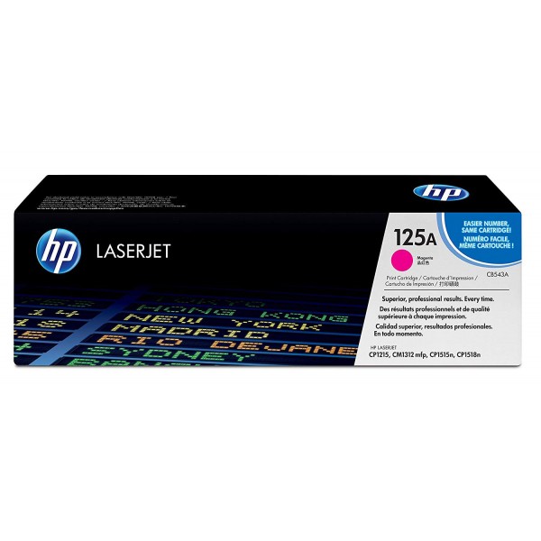 HP Toner originale magenta 125A CB543A