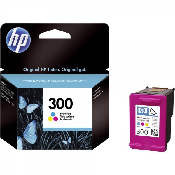 HP cartuccia originale Colori 300 (CC643EE)