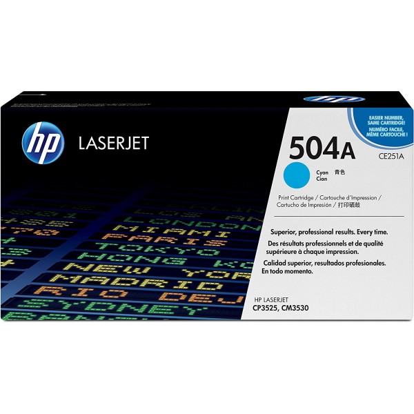 Ce251a toner ciano colore ciano