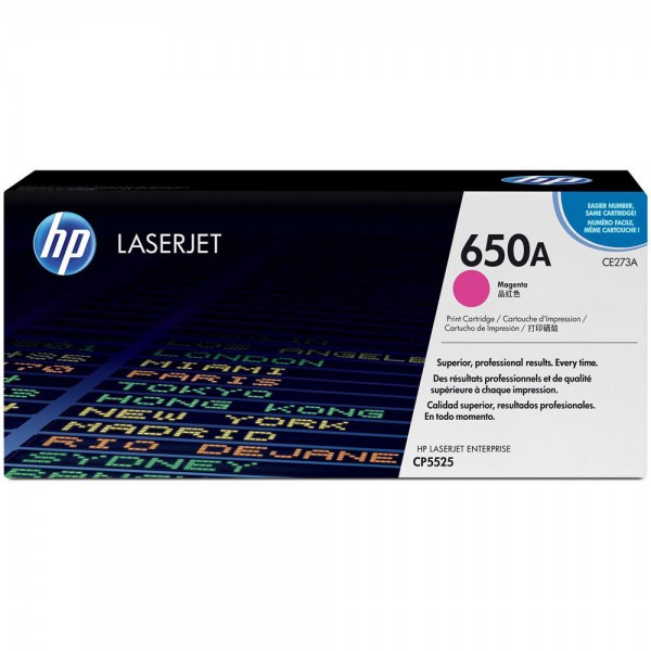 Toner HP 650A Magenta Originale (CE273A)