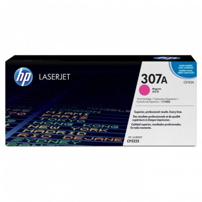 HP Toner originale Magenta CE743A (307A)