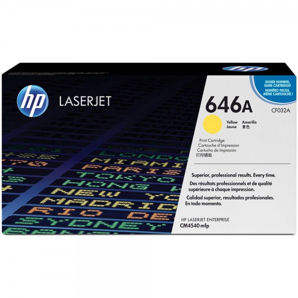 Cf032a toner giallo colore giallo