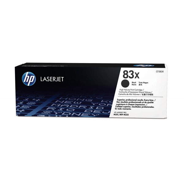 HP Toner originale nero 83X CF283X
