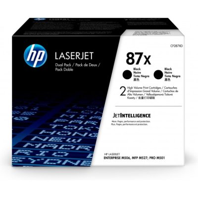 Cf287xd toner twinpack nero colore nero