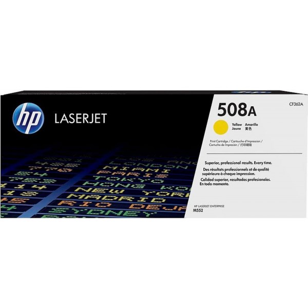 HP Toner originale Giallo 508A CF362A