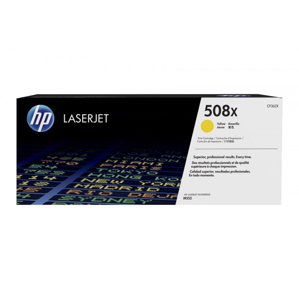 Cf362x toner giallo colore giallo