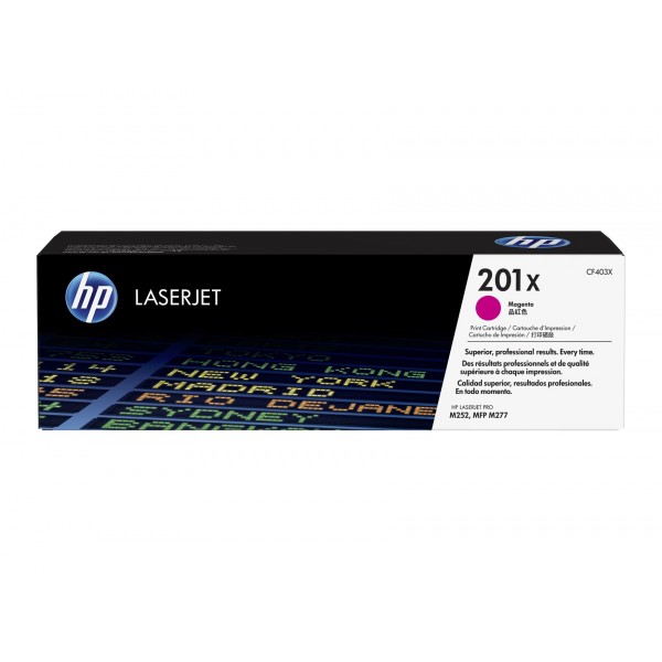 HP Toner Originale Magenta 201X CF403X