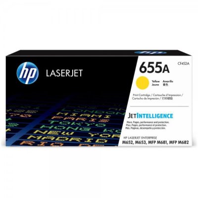 Cf452a toner giallo colore giallo