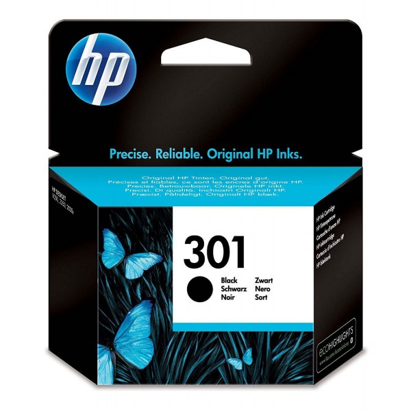HP cartuccia originale Nero 301 (CH561EE)