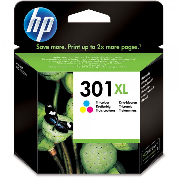 HP cartuccia originale colori 301XL CH564EE