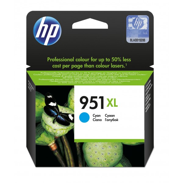 HP Cartuccia originale ciano 951XL (CN046AE/C951XL)