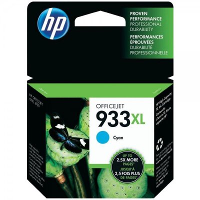 HP Cartuccia Originale Ciano 933XL CN054AE
