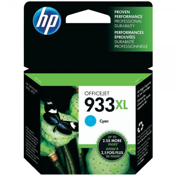 HP Cartuccia Originale Ciano 933XL CN054AE